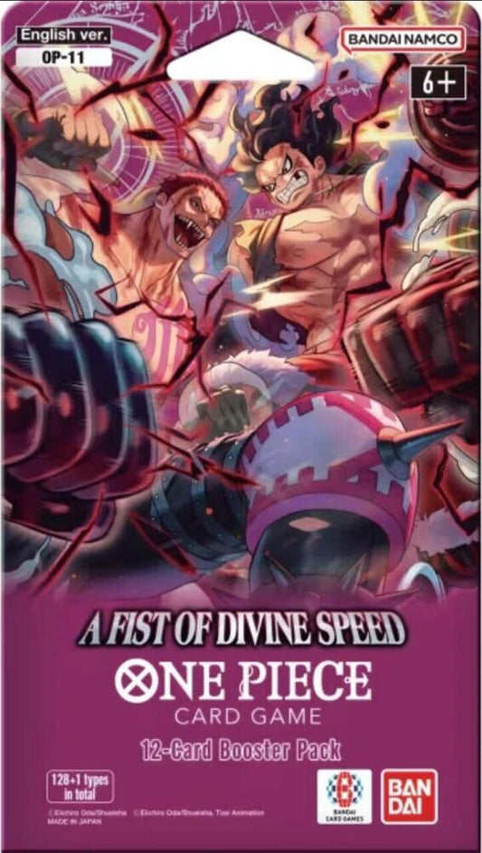 A Fist of Divine Speed (OP-11) Sleeved Pack