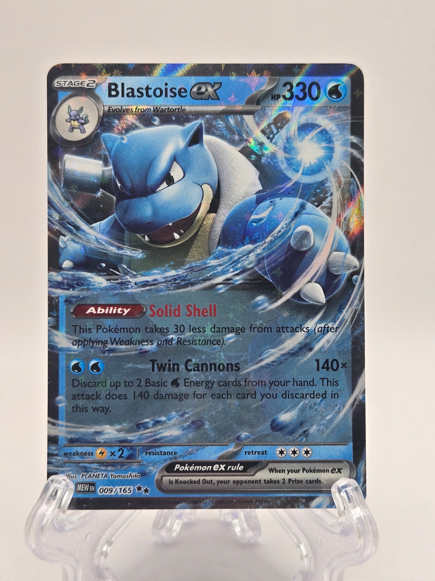 Blastoise 009/165
