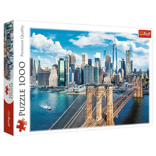 Puzzle: Brooklyn Bridge, New York, USA 1000 Piece
