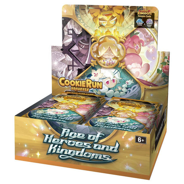 CookieRun: Braverse: Age of Heroes and Kingdoms Booster Box Case LIMIT 1