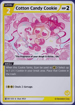 Cotton Candy Cookie BS1-035 (U)