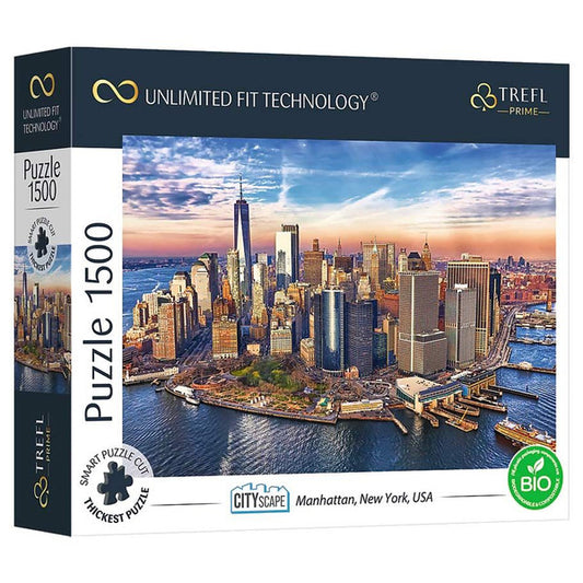 Puzzle: Cityscape: Manhattan, New York, USA 1500 Piece