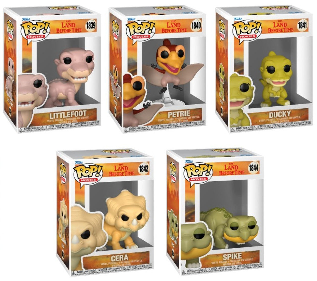 The Land Before Time Funko Pops