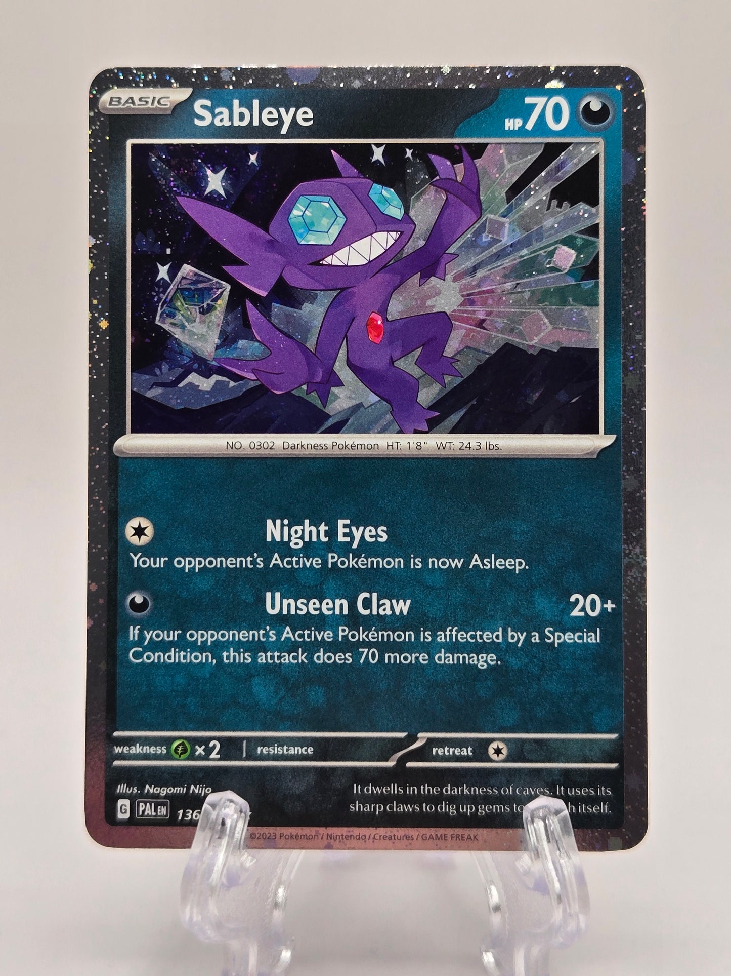Sableye 136/193 Cosmos Holo