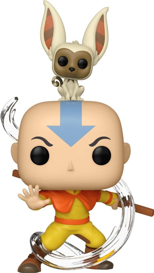 Avatar: The Last Airbender Aang with Momo Funko Pop! Vinyl Figure #534