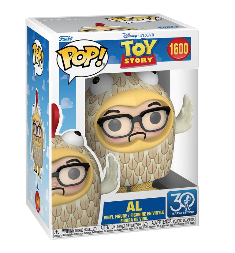 Toy Story 30th Anniversary Al Funko Pop! Vinyl Figure #1600