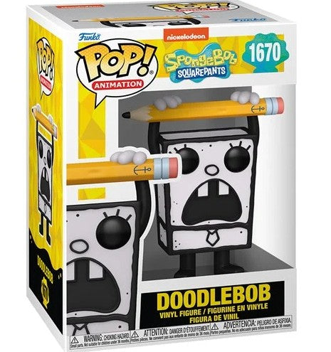 SpongeBob SquarePants 25th Anniversary Doodlebob Funko Pop! Vinyl Figure #1670