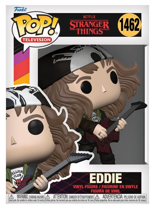 Stranger Things Season 4 Eddie with Guitar Funko Pop! Vinyl Figure #1462