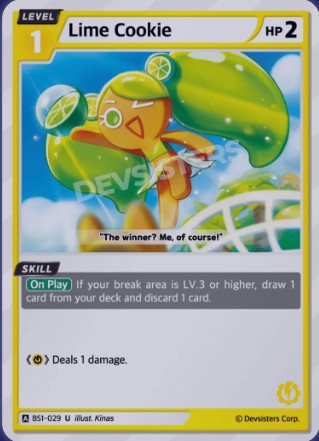 Lime Cookie BS1-029 (U)