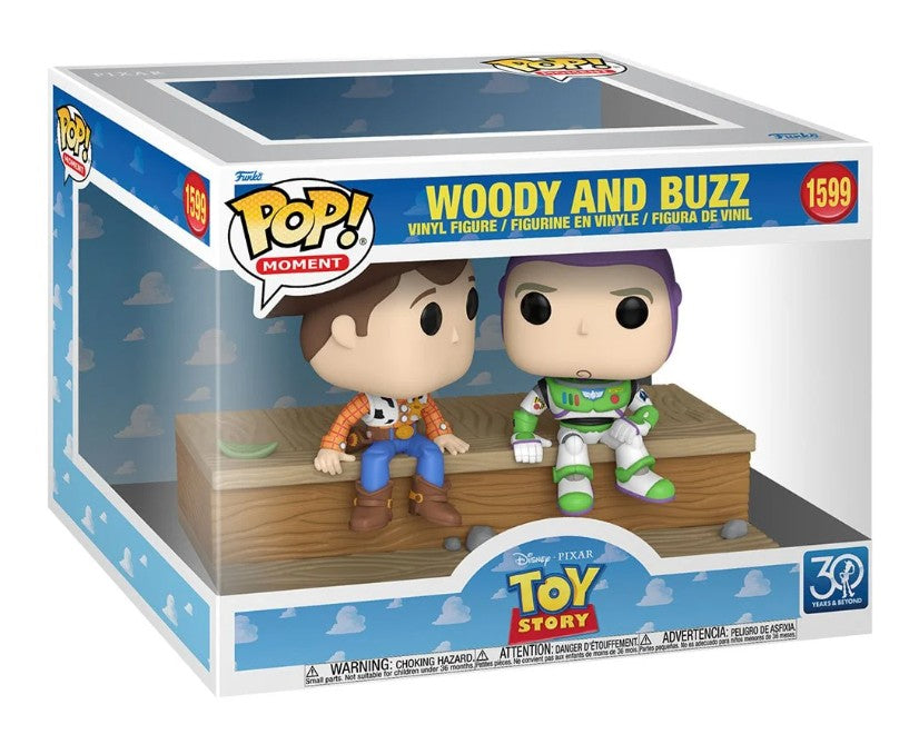 Toy Story 30th Anniversary Woody and Buzz Funko Pop! Moment #1599